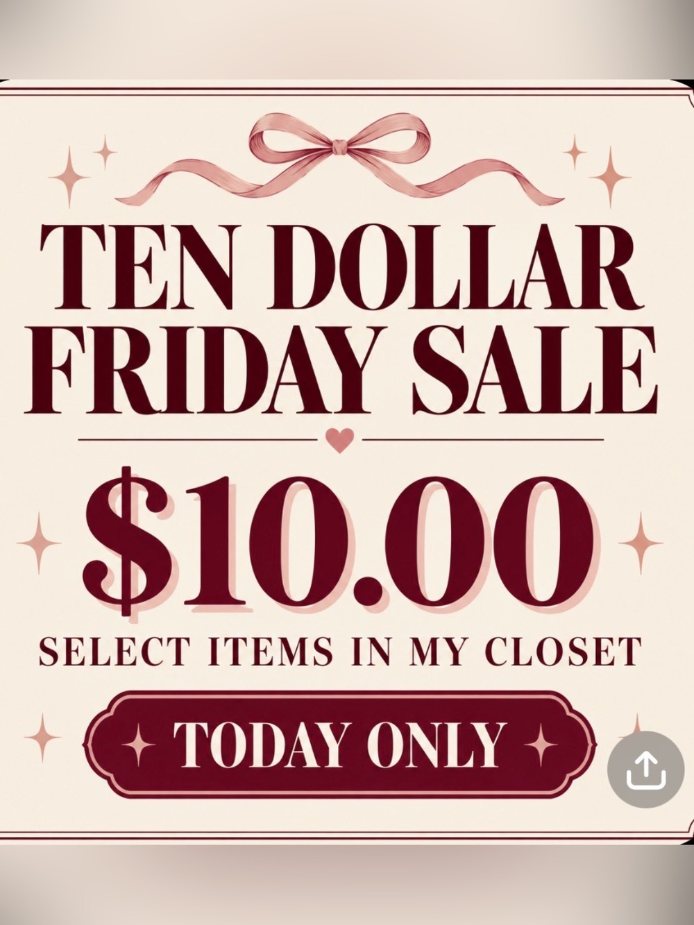 Ten Dollar Friday Sale - Women Intimates & Sleepwear